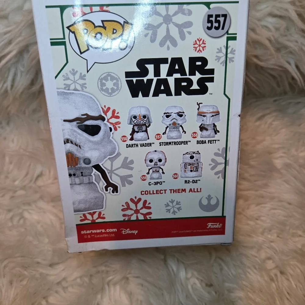 Funko Star Wars Holiday 2022 Stormtrooper Snowman Figurine